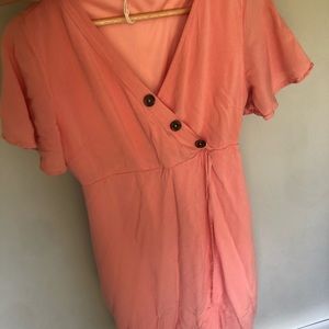 Blush Maternity Dress